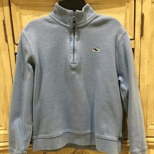 Boys Vineyard vine 1/4 zip pull over